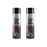 2X Promatic Stonechip Black Spray Paint 500ml Spray Paint